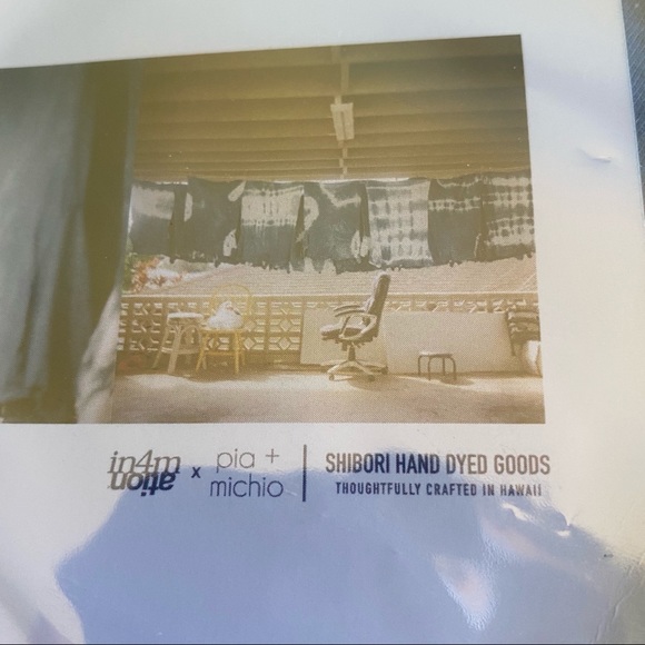 In4mation x Piaandmichio Shibori dyes tshirt - Picture 2 of 6